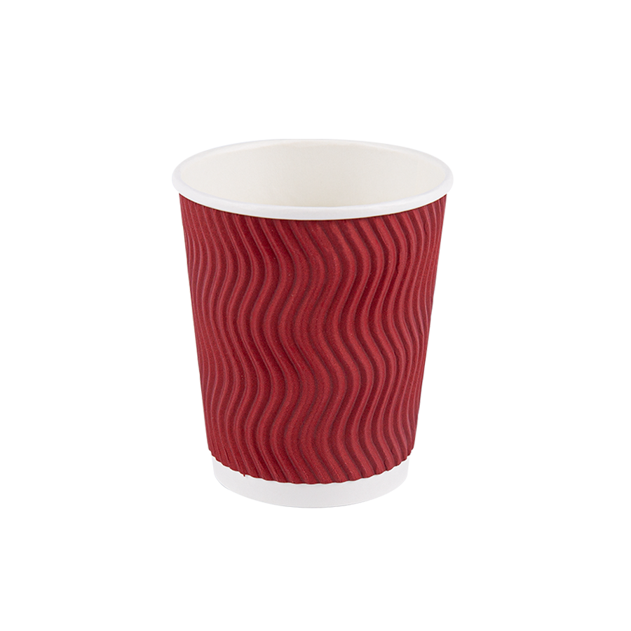 8oz 'S' valovita zidna papirna čaša